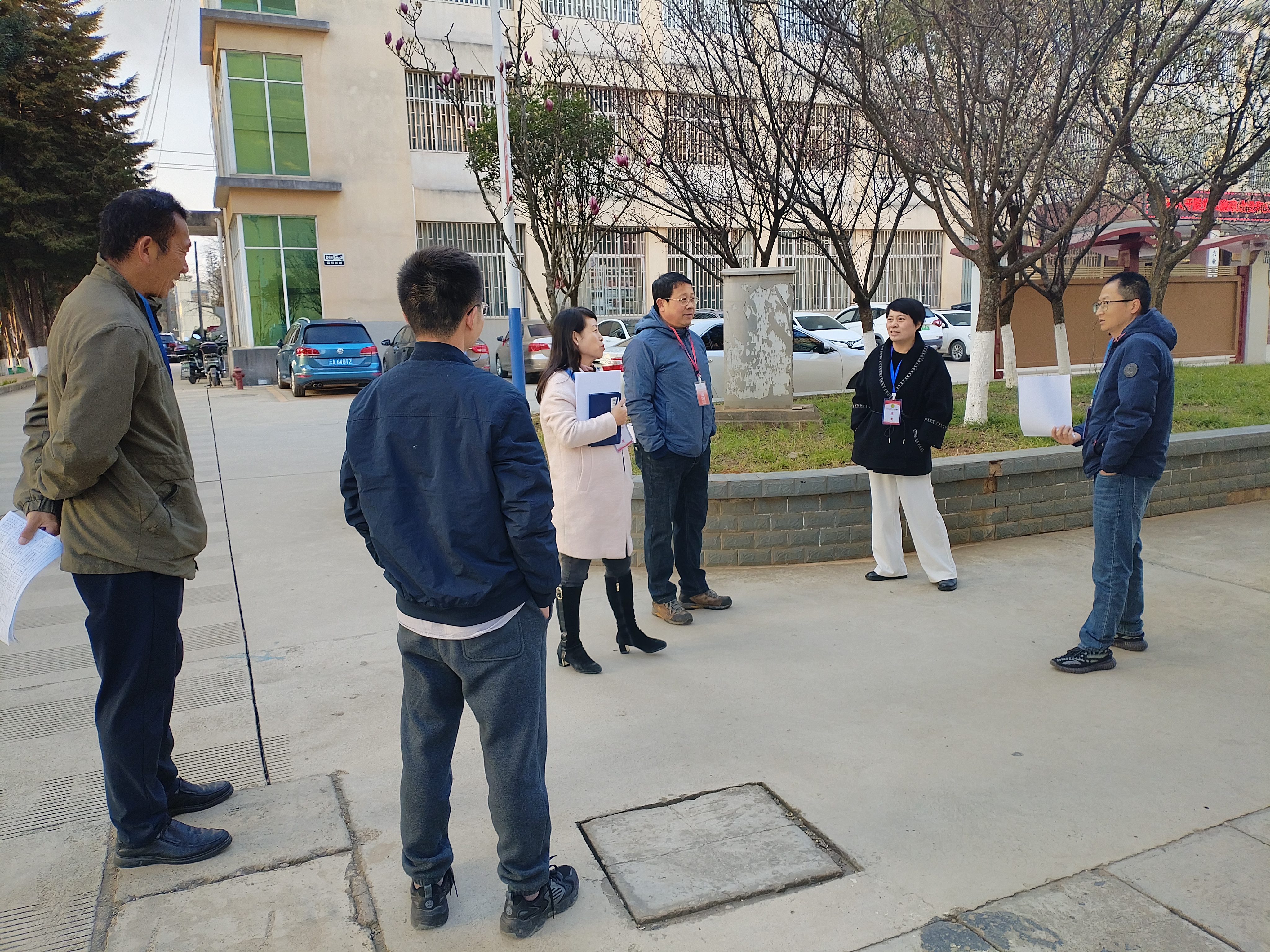 校领导带队开展期末考试巡考工作